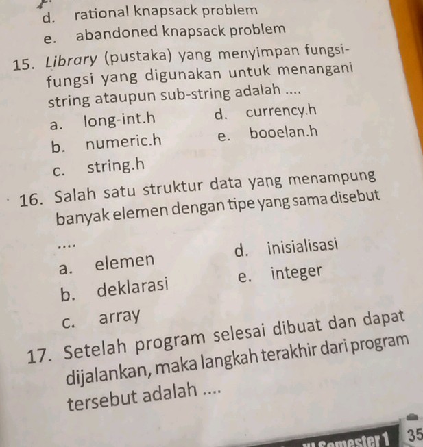 d rational knapsack problem e abandoned | StudyX