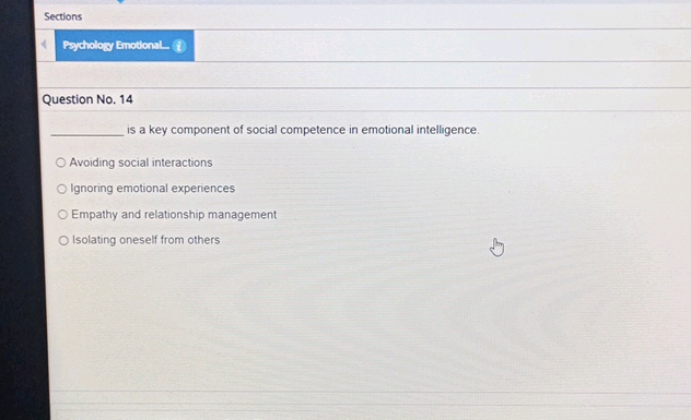 Question No 14 is a key component of social | StudyX