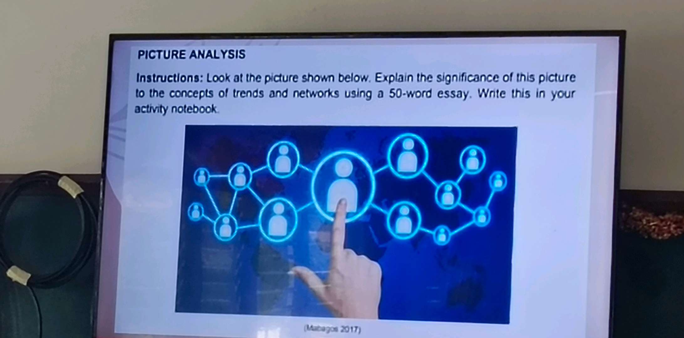 PICTURE ANALYSIS Instructions Look at the | StudyX