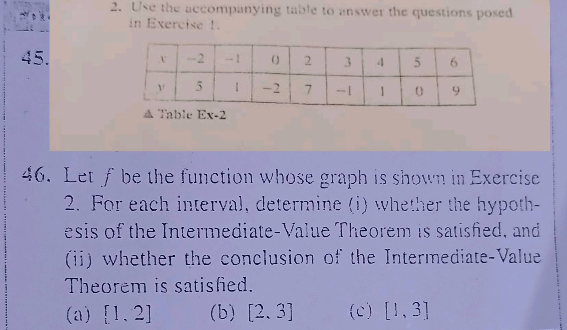 45 2 Use the accompanying table to answer | StudyX