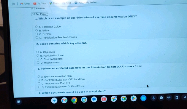 1 Which is an example of operations-based | StudyX
