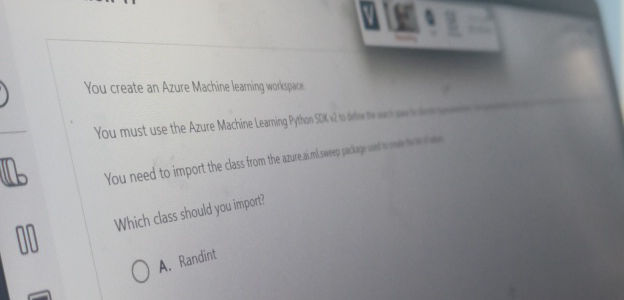 You create an Azure Machine learning | StudyX