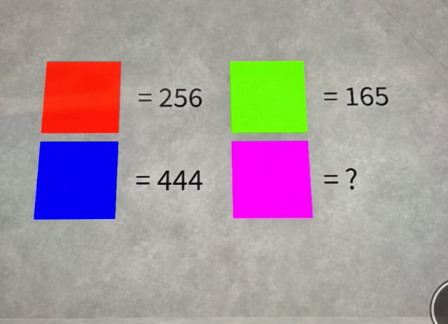 Red 256 Blue 444 Green 165 Pink | StudyX