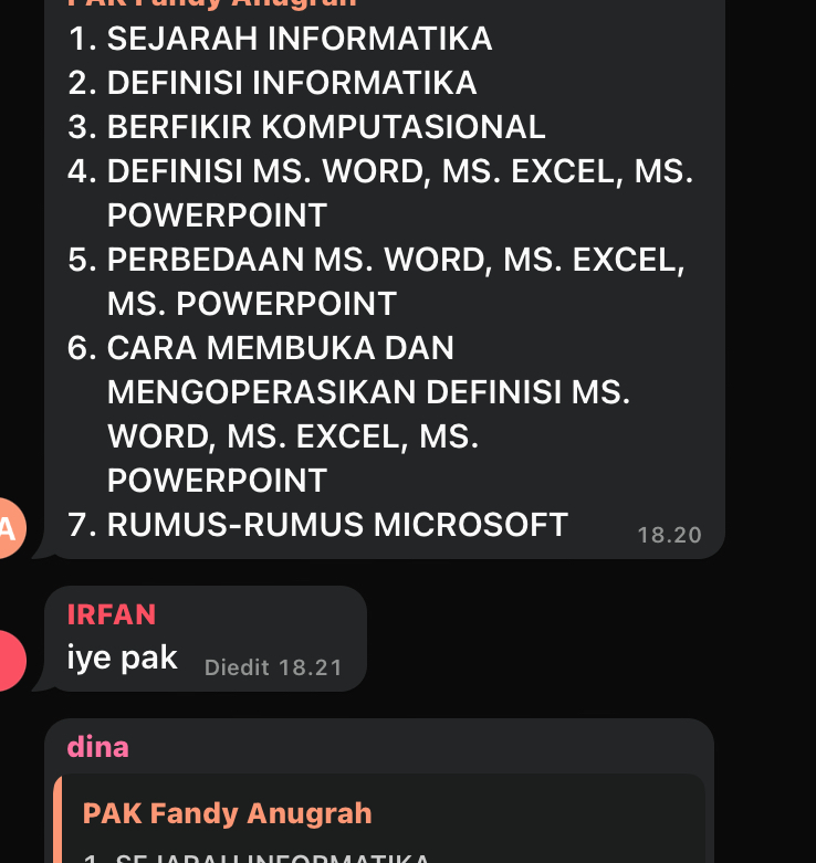 1 SEJARAH INFORMATIKA 2 DEFINISI INFORMATIKA | StudyX