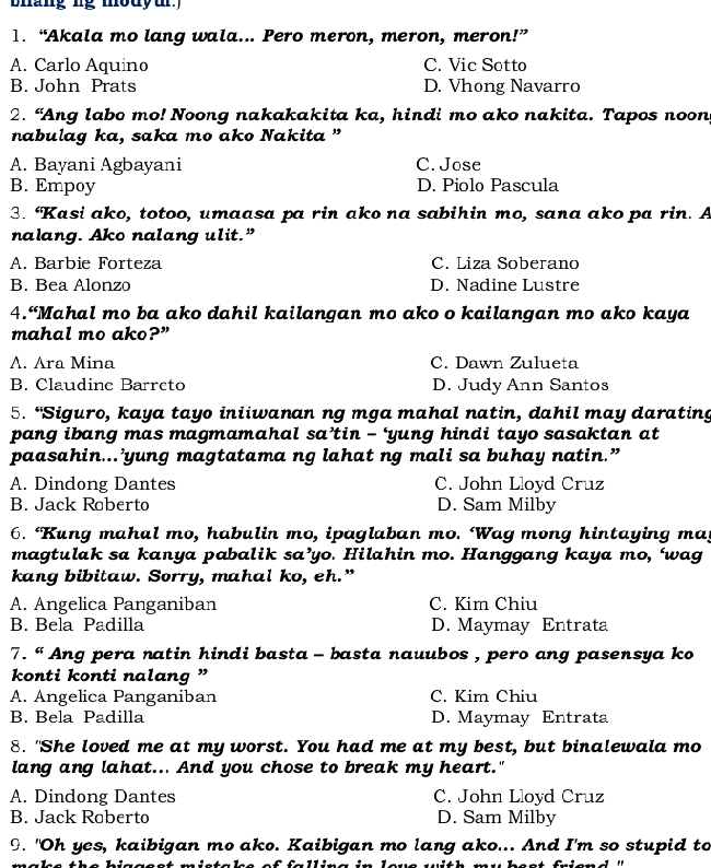 1 Akala mo lang wala Pero meron meron meron | StudyX