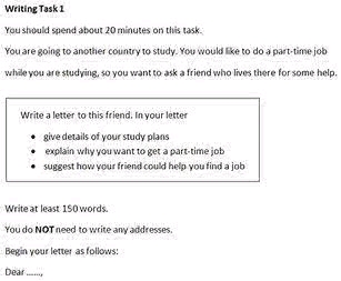 Writing Task 1 You should spend about 20