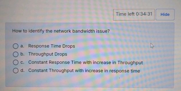How to identify the network bandwidth issue | StudyX