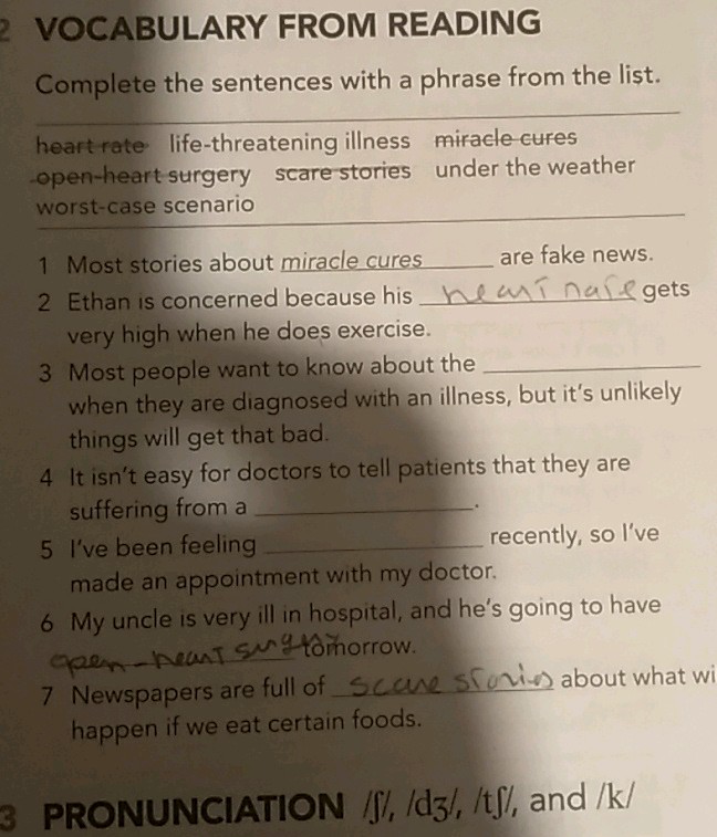 Complete the sentences with a phrase from | StudyX