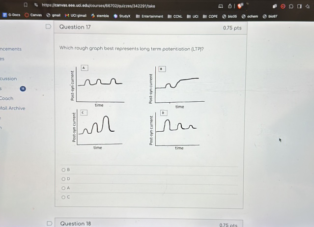 Rouph Raph Which rough graph best represents long term | StudyX