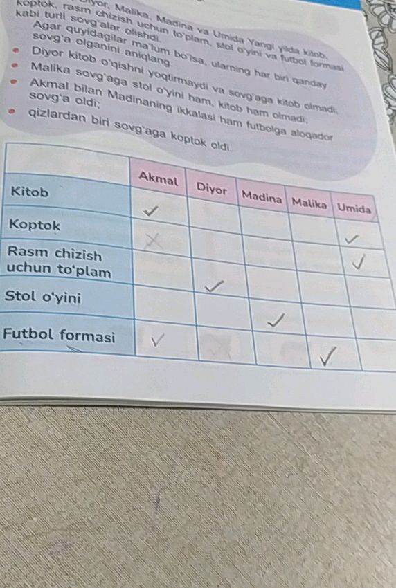 koptok rasm chizish uchun toplam stol oyini | StudyX