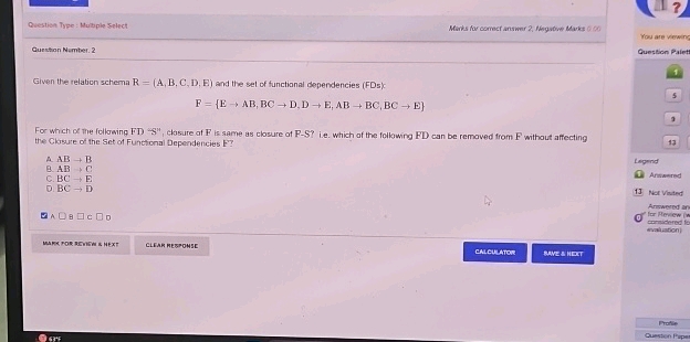 Question Type Multiple Select Question | StudyX