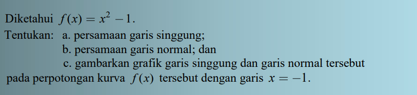 Diketahui f(x) = x - 1 Tentukan a persamaan | StudyX