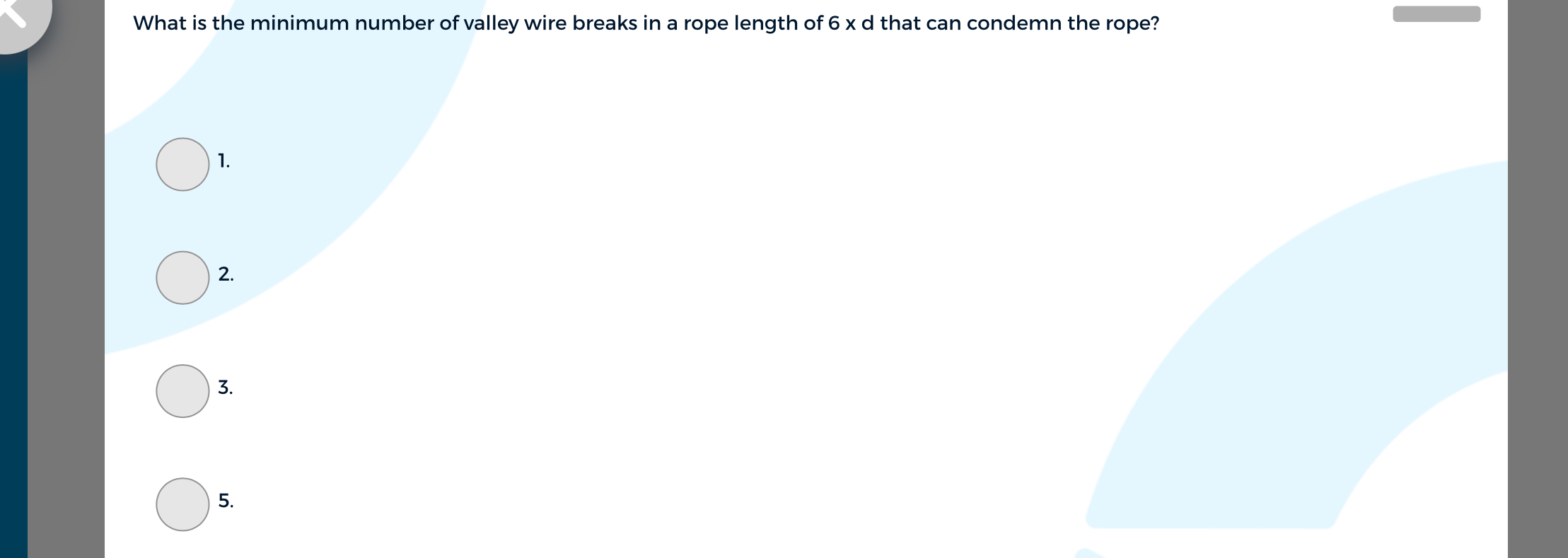 What is the minimum number of valley wire | StudyX