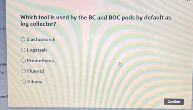 Which tool is used by the BC and BOC pods by | StudyX