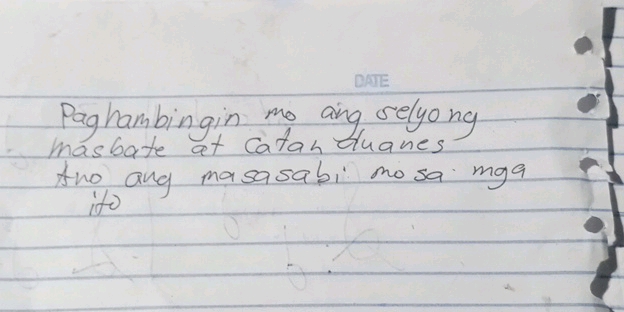 Paghambingin mo ang selyo ng Masbate at | StudyX