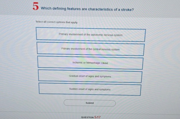 5 Which defining features are