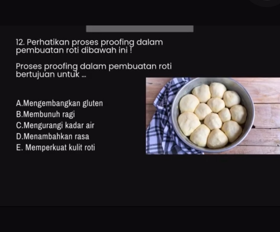 12 Perhatikan proses proofing dalam | StudyX