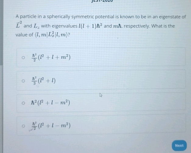 A particle in a spherically symmetric | StudyX
