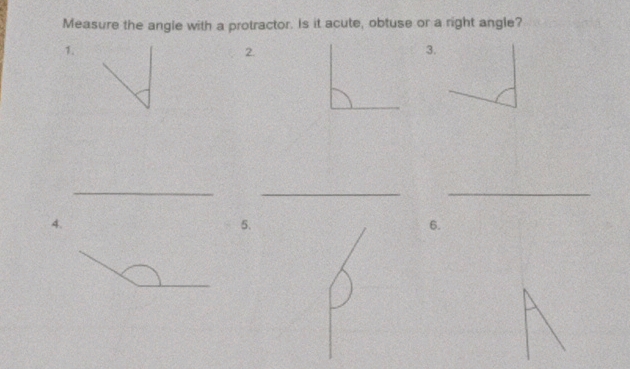 Measure the angle with a protractor Is it | StudyX