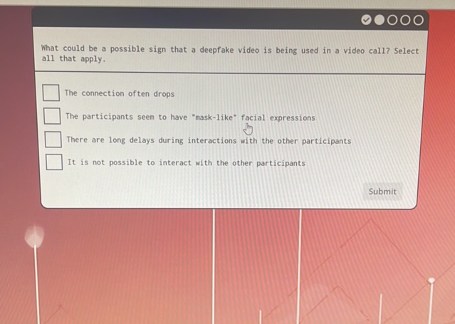 What could be a possible sign that a