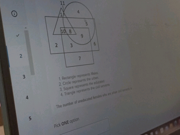 3 1 Rectangle represents Moles 2 Circle | StudyX