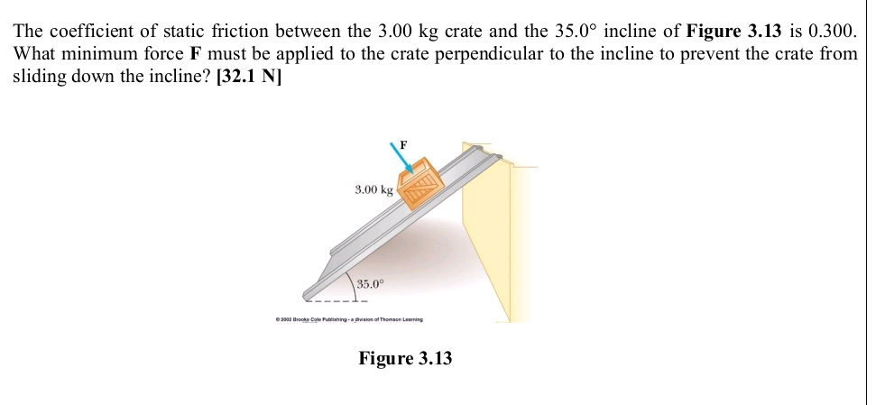 The coefficient of static friction between | StudyX