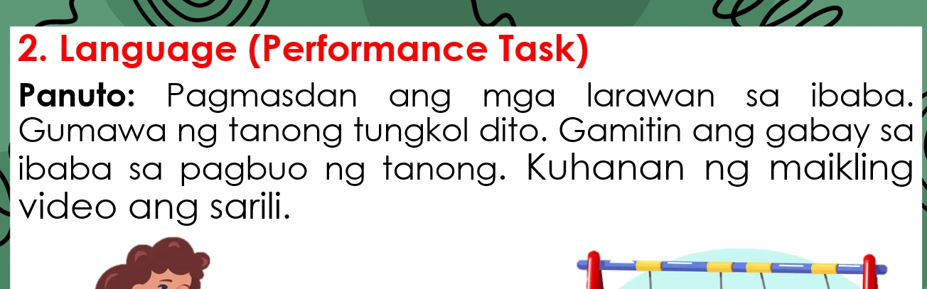 2 Language (Performance Task) Panuto