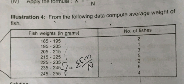 Illustration 4 From the following data | StudyX
