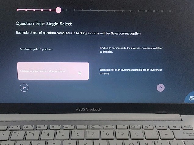 Question Type Single-Select Example of use | StudyX