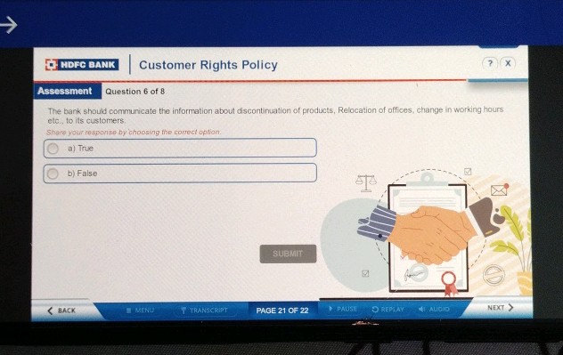 LTMDFC BANK Customer Rights Policy | StudyX