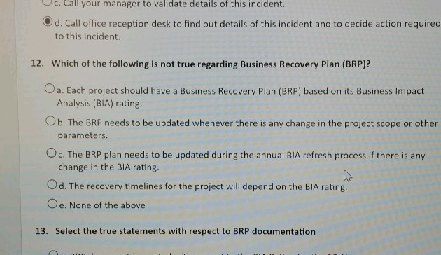 c Call your manager to validate details of | StudyX