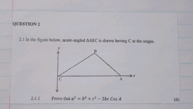 QUESTION 2 21 In the figure below | StudyX