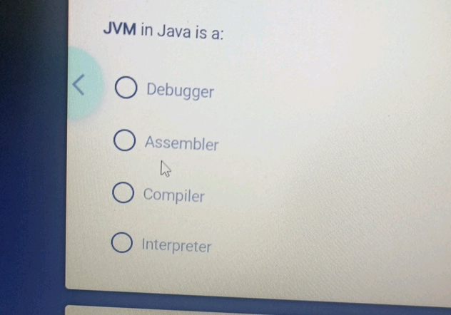 front-end (in java debugger) - youtube Images High... JVM in Java is a Debugger Assembler Compiler | StudyX