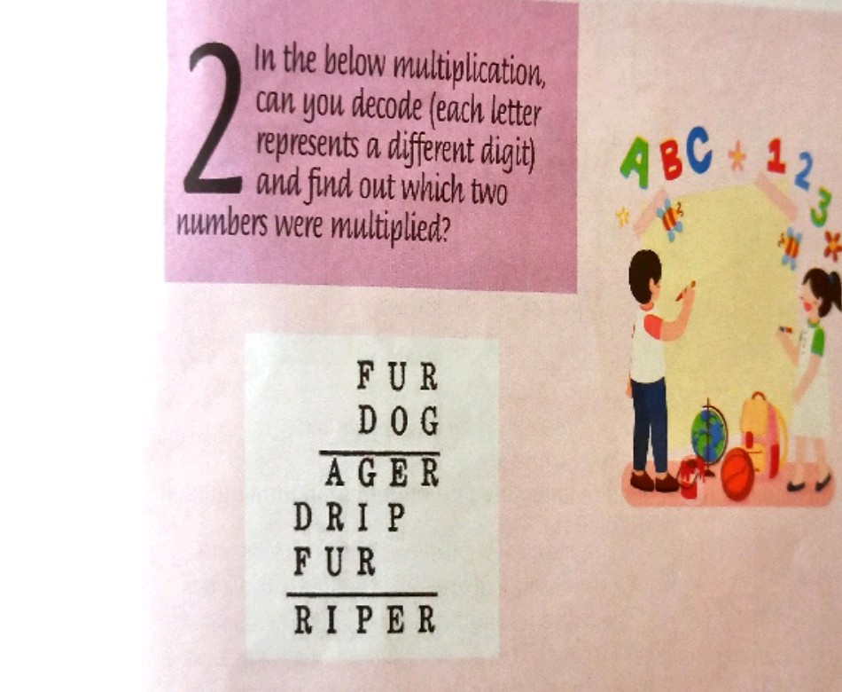 In the below multiplication can you decode | StudyX