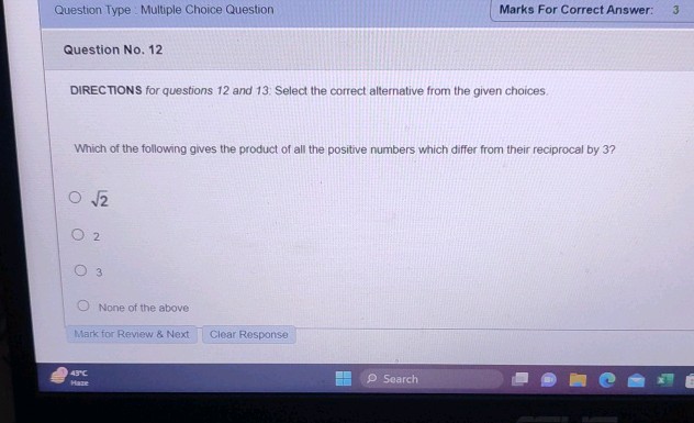 Question Type Multiple Choice Question | StudyX