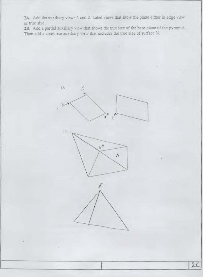 2A. Add the auxiliary views 1 and 2. Label | StudyX