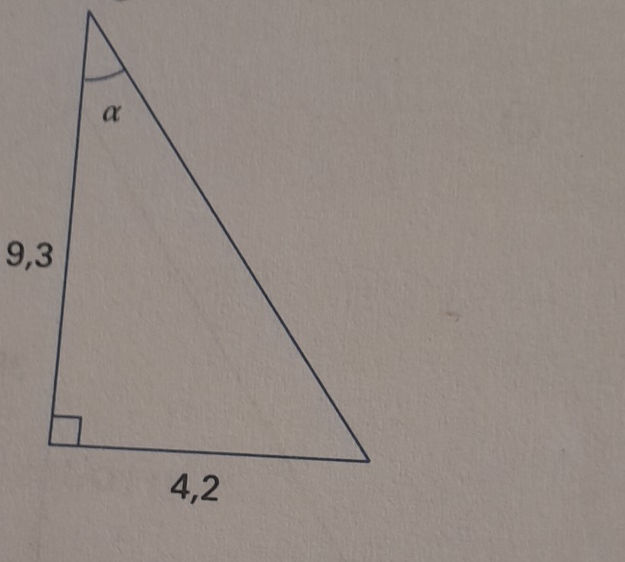 Right Triangle Labed A right triangle is shown with sides labeled | StudyX