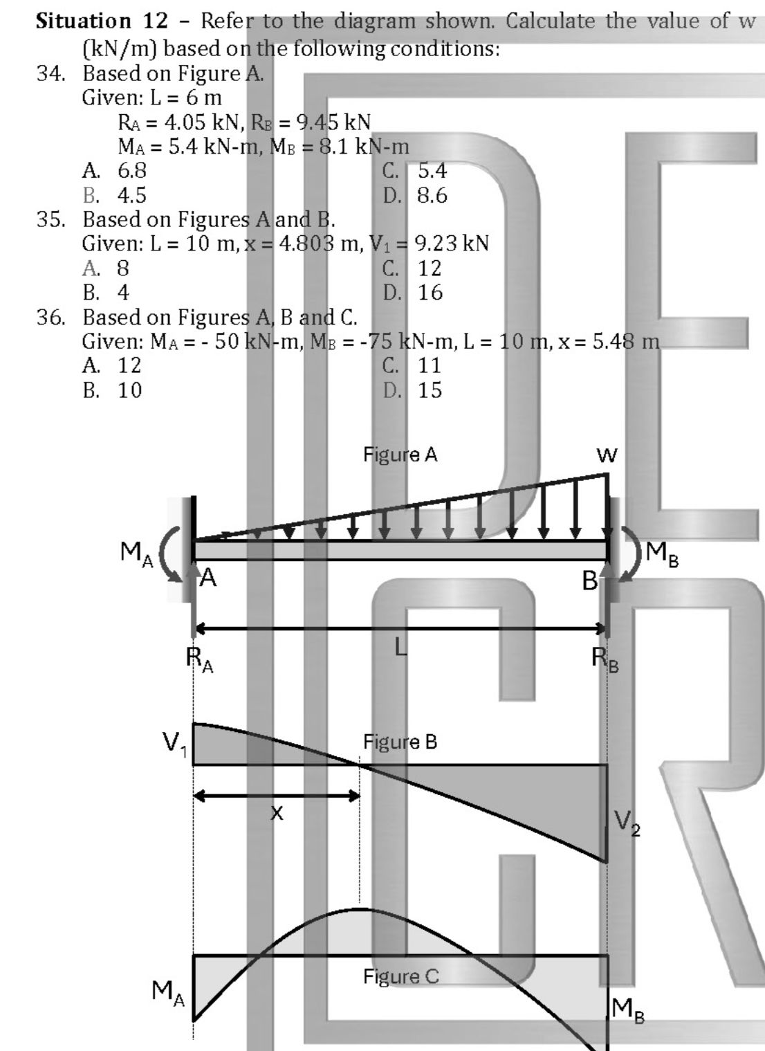 Situation 12 - Refer to the diagram shown.