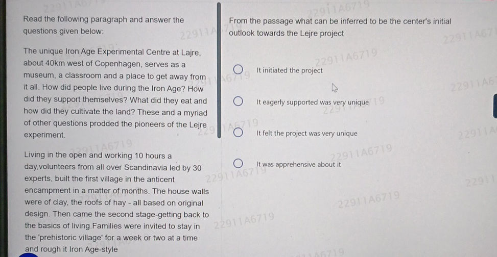 Read the following paragraph and answer the