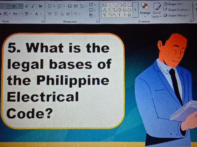 Electro Base Code 5. What is the legal bases of the Philippine | StudyX