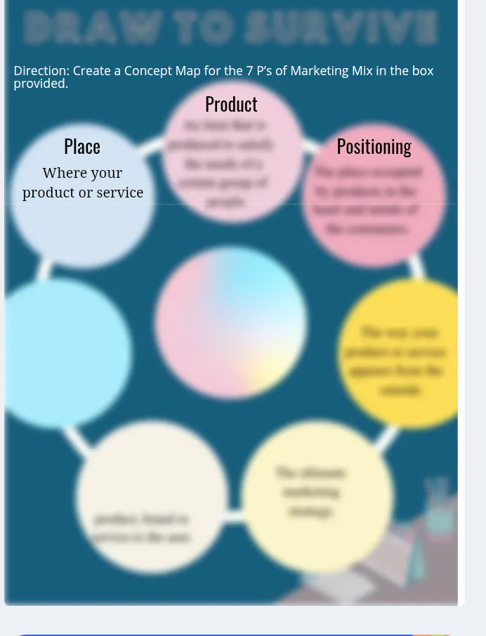 Direction: Create a Concept Map for the 7 | StudyX