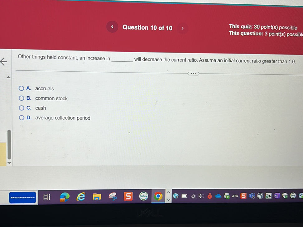 Other things held constant, an increase in | StudyX
