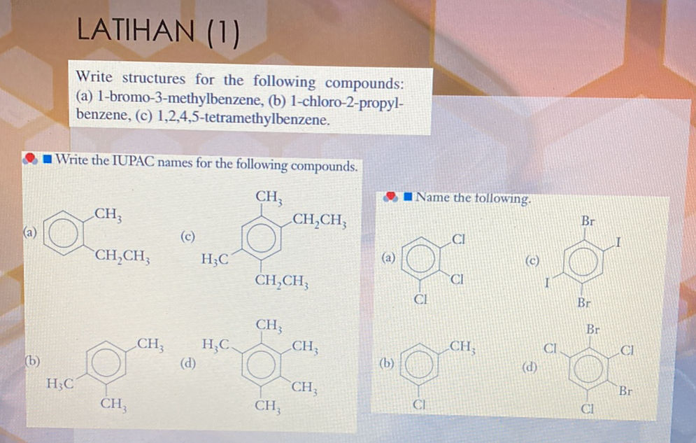 Write structures for the following | StudyX