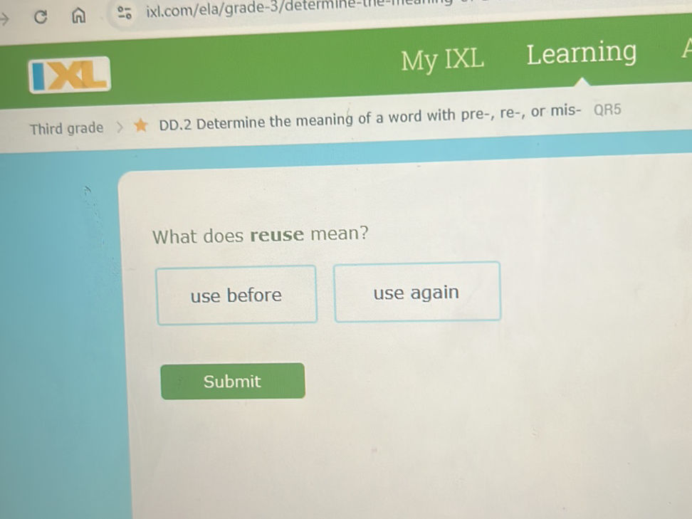 What does reuse mean? use before use again | StudyX