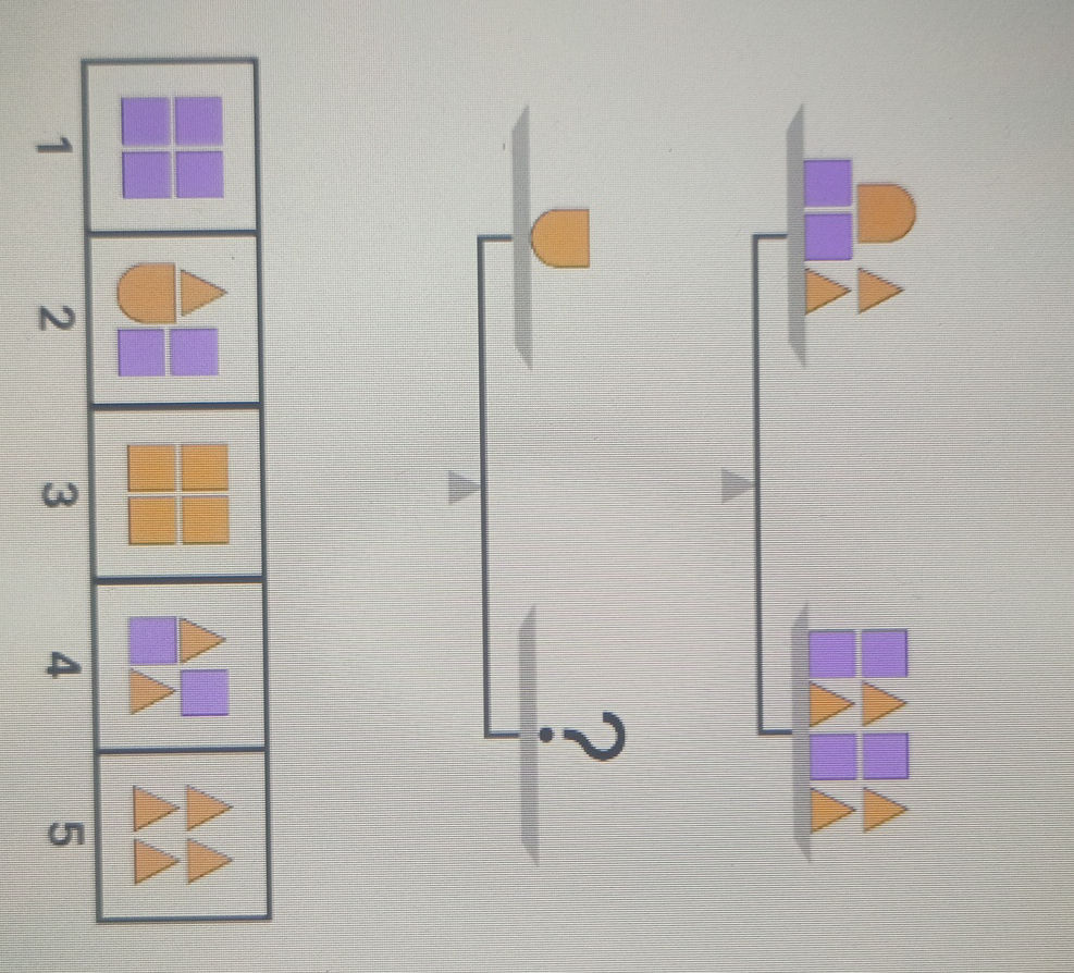The image presents a pattern recognition | StudyX