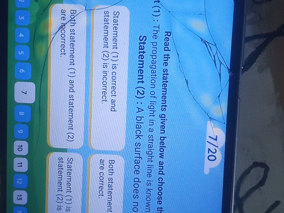 Read the statements given below and choose | StudyX