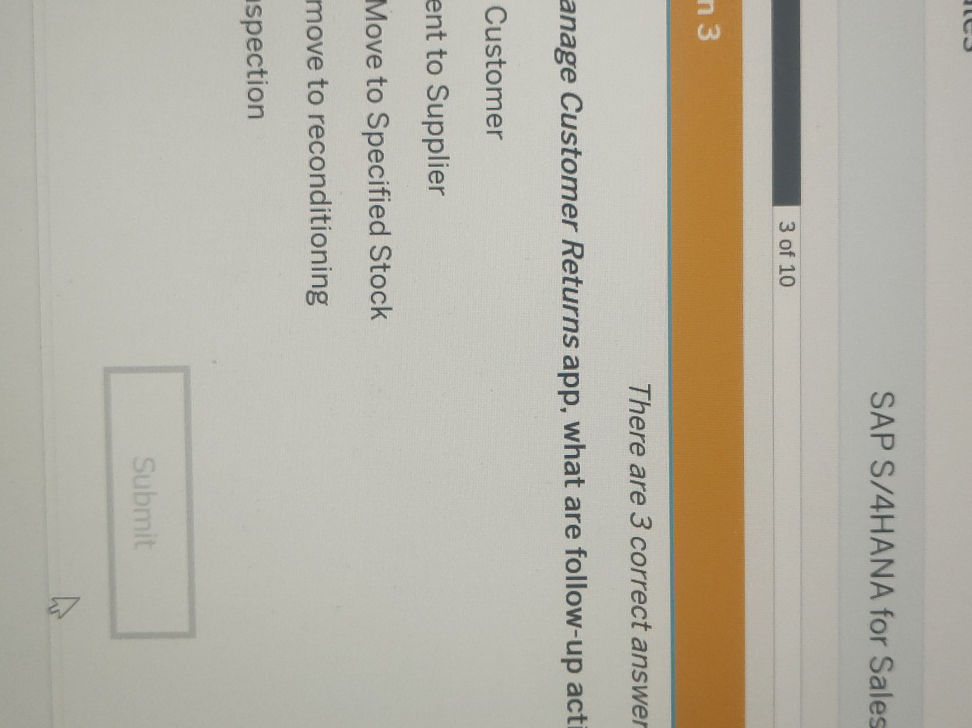 MANAGE CUSTOMER RETURNS visual data 4