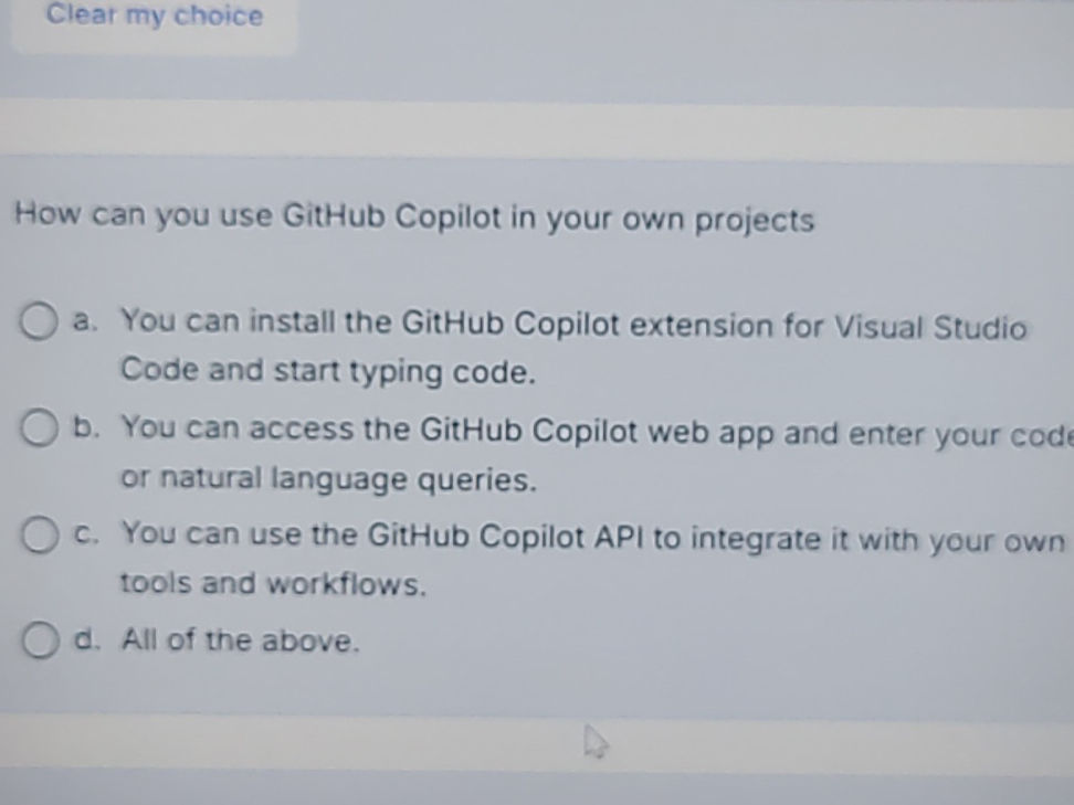 How can you use GitHub Copilot in your own | StudyX