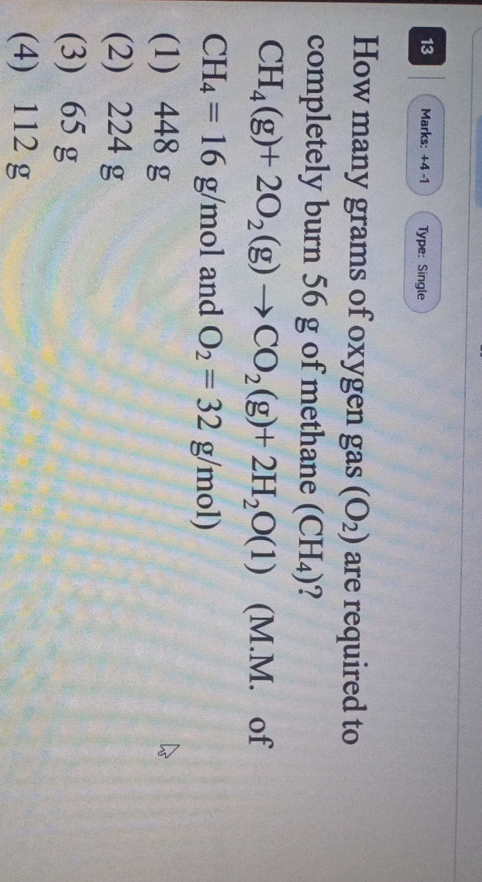 How many grams of oxygen gas (O2) are | StudyX