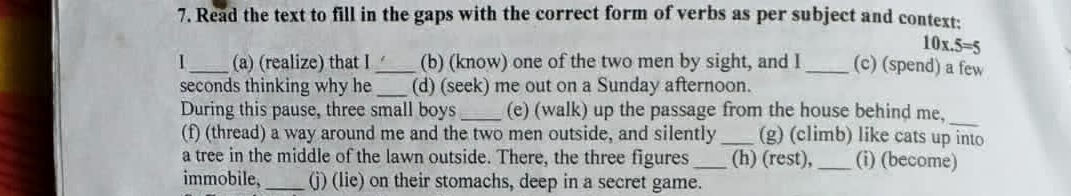 7. Read the text to fill in the gaps with | StudyX